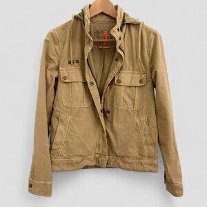 J.Crew Hooded Utility Jacket